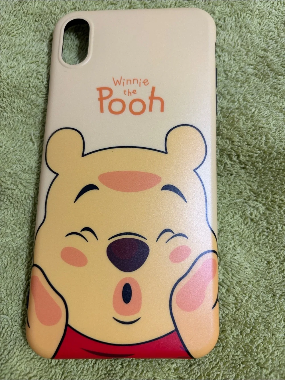 Ultra Slim Soft TPU Winnie the Pooh Bear Case for iPhone Xs Max 6.5 Inch 2018